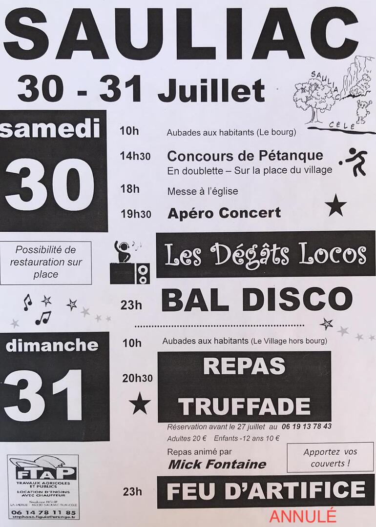 Affiche sauliac 2022