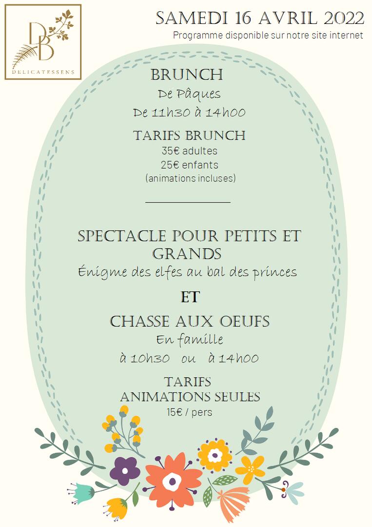 BRUNCH DE PAQUES 1