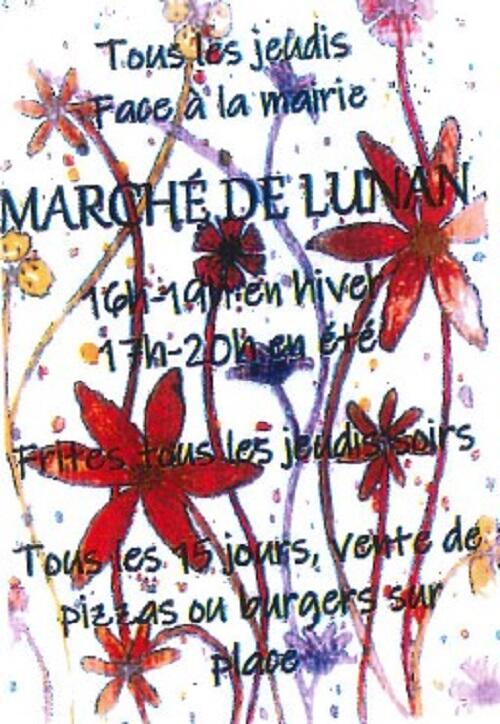 marché producteurs lunan