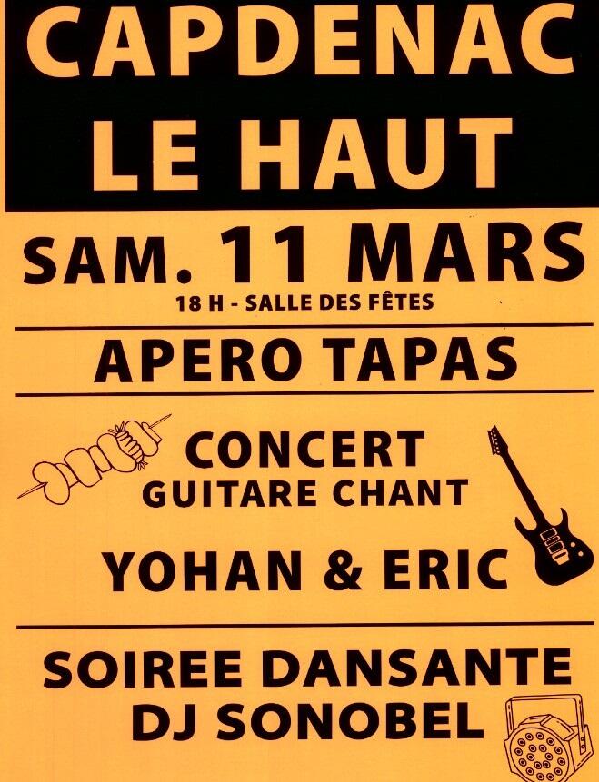 apero tapas concert