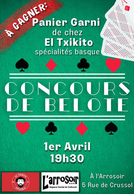 belote arrosoir
