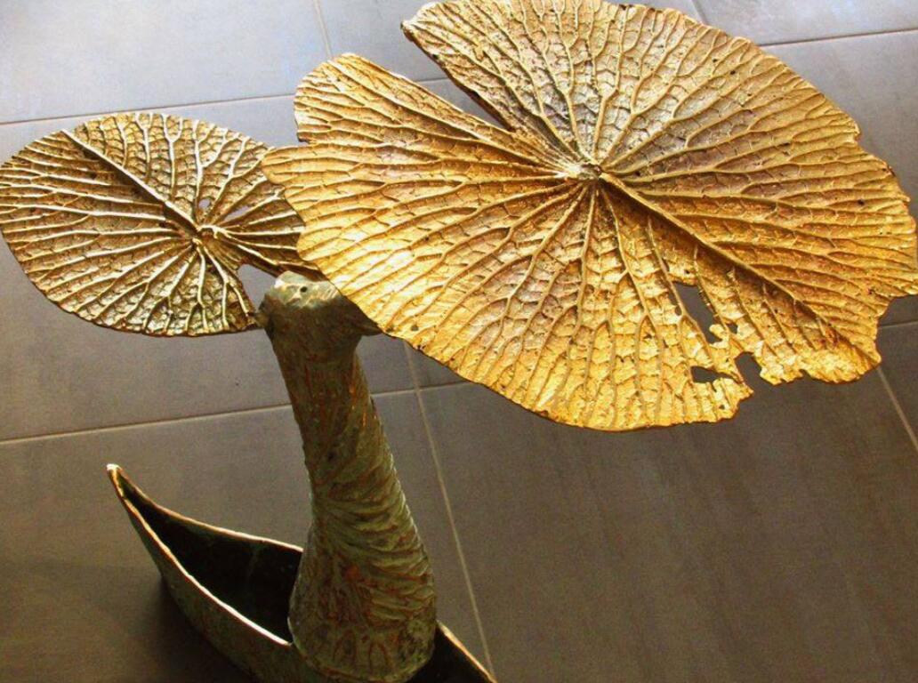 sculpteur-bronzier Karim Ouedraogo.