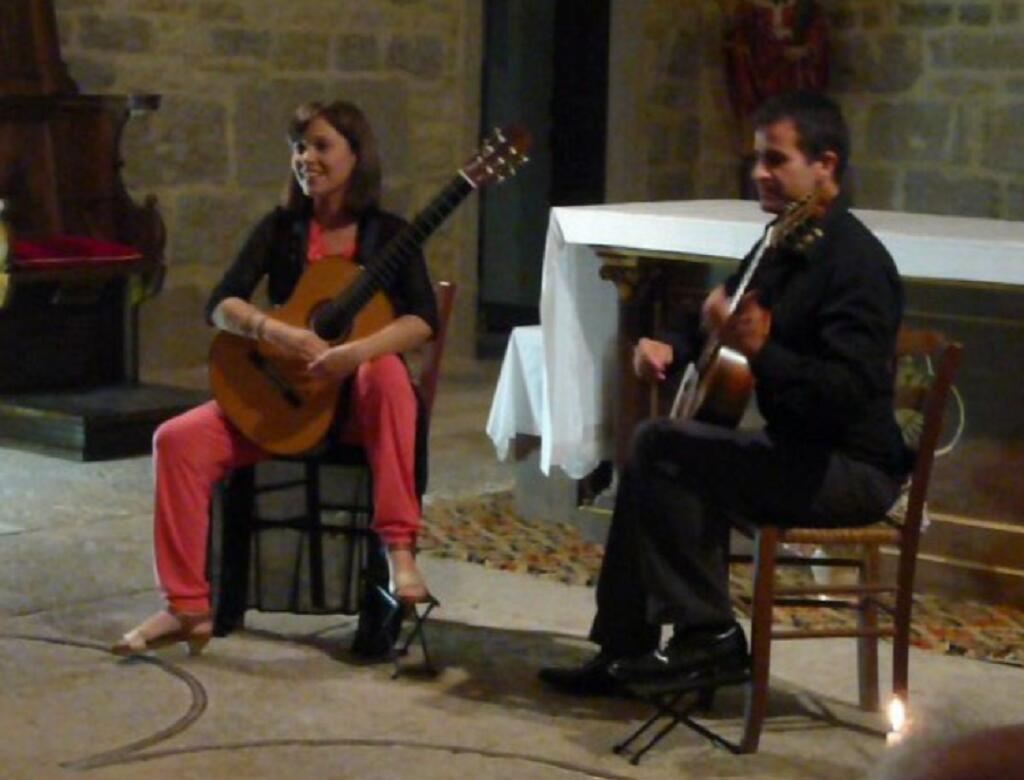 Concert de guitare espagnole par Paola et Victor