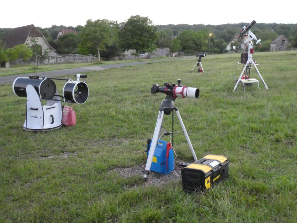 Soirée astronomie et observation des étoilespilotée par l'ACL de GRAMAT