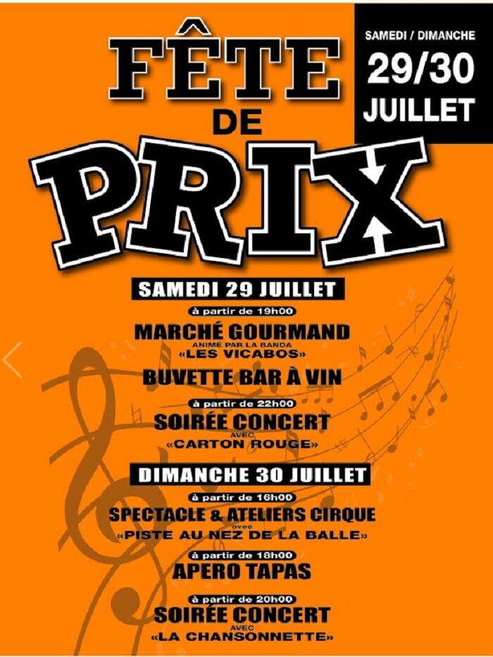fête à Prix