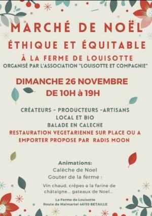 Marché de Noel Ferme de Louisotte