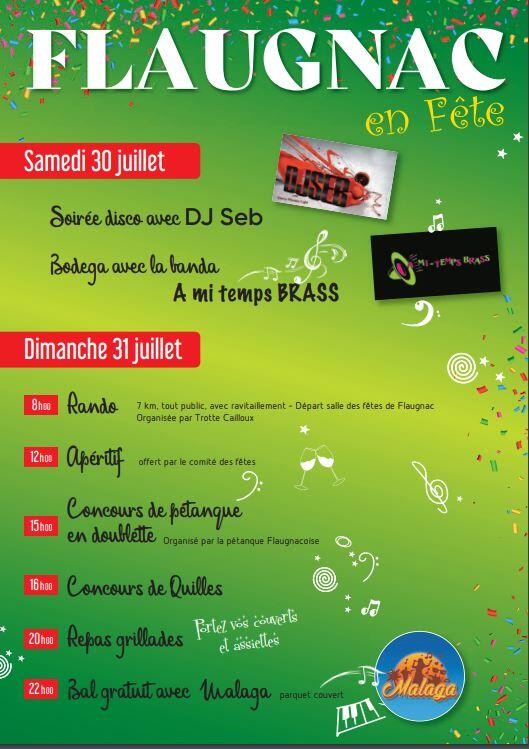 Affiche-Fête Flaugnac