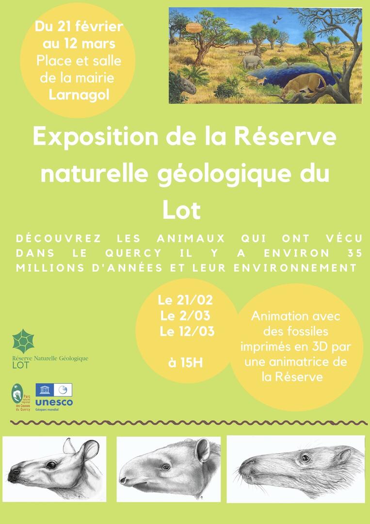 Exposition de la Réserve naturelle géologique du Lot (2)