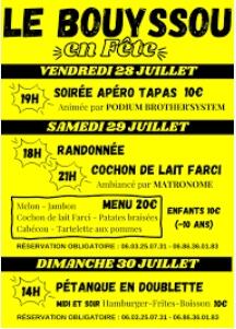 Fête le bouyssou