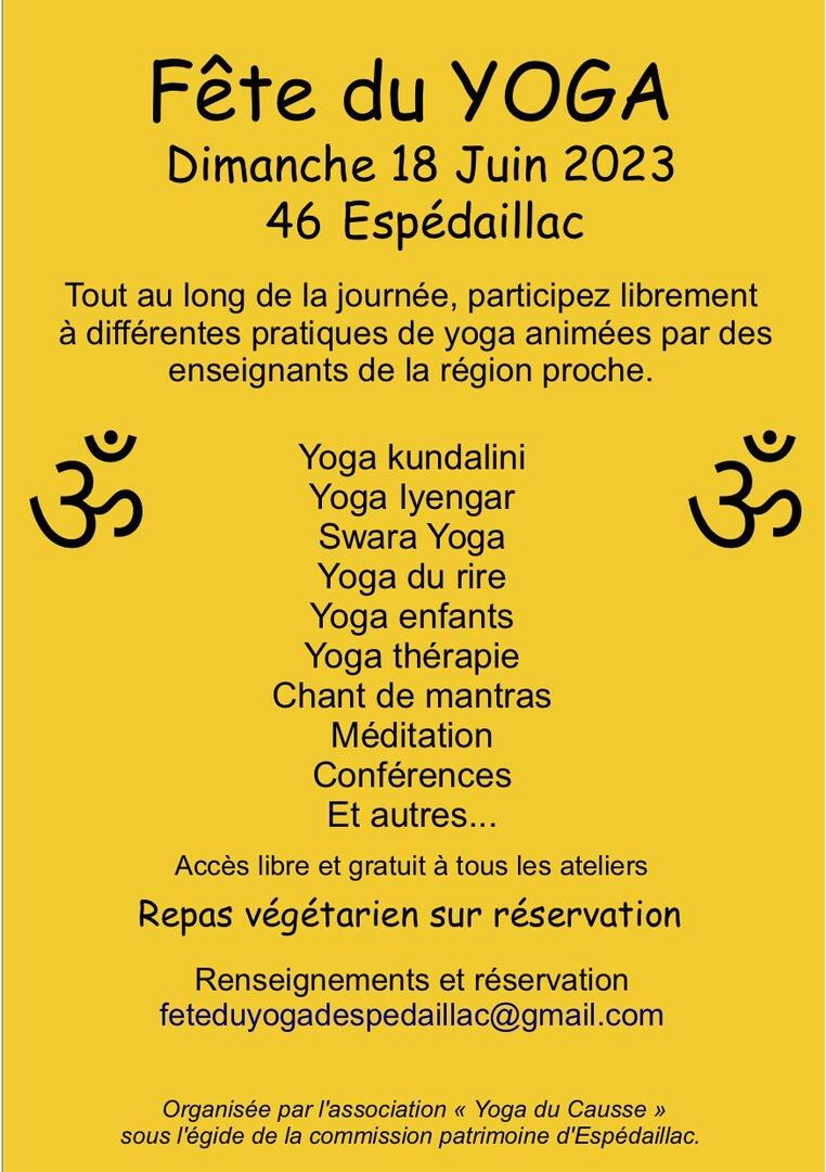 Fete du yoga 2023