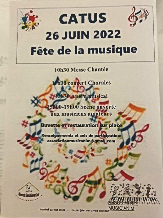 Fête de la musique Catus