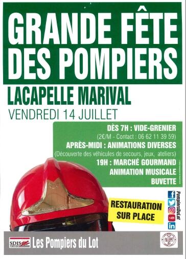 Fête pompiers