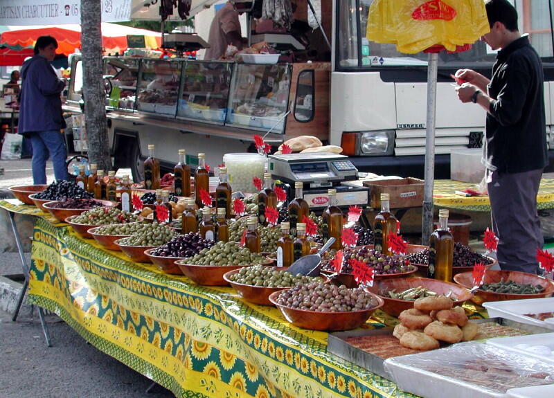 Marché à Prayssac