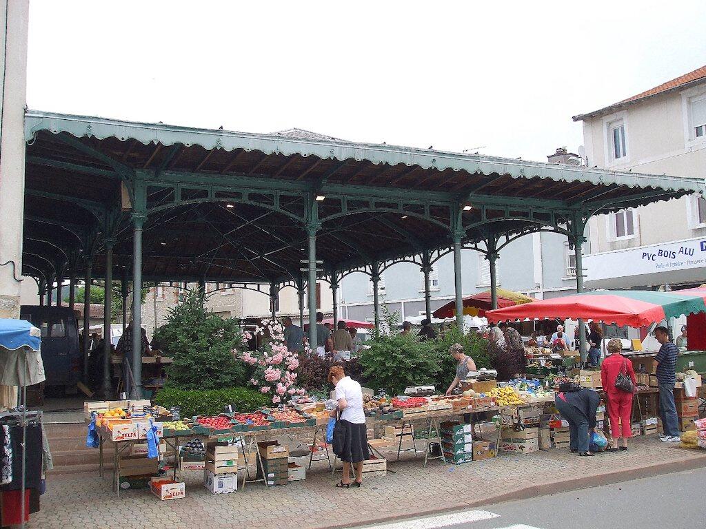 Marché à Capdenac-gare