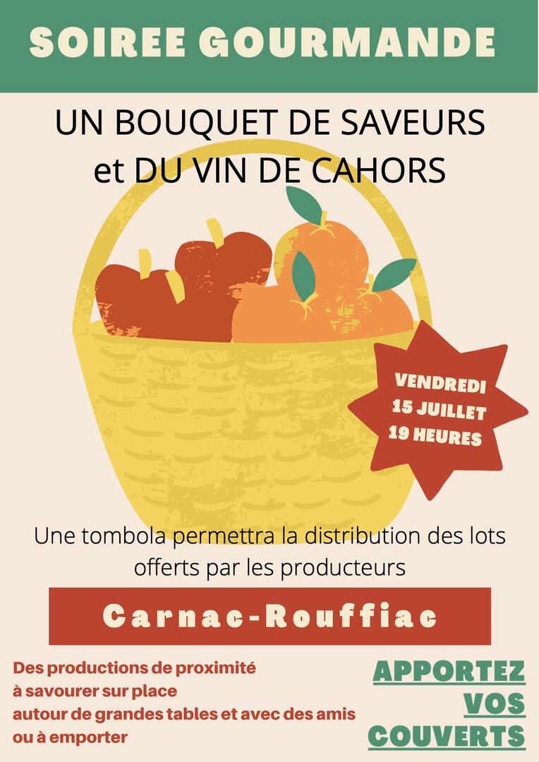 Marché gourmand Carnac-Rouffiac