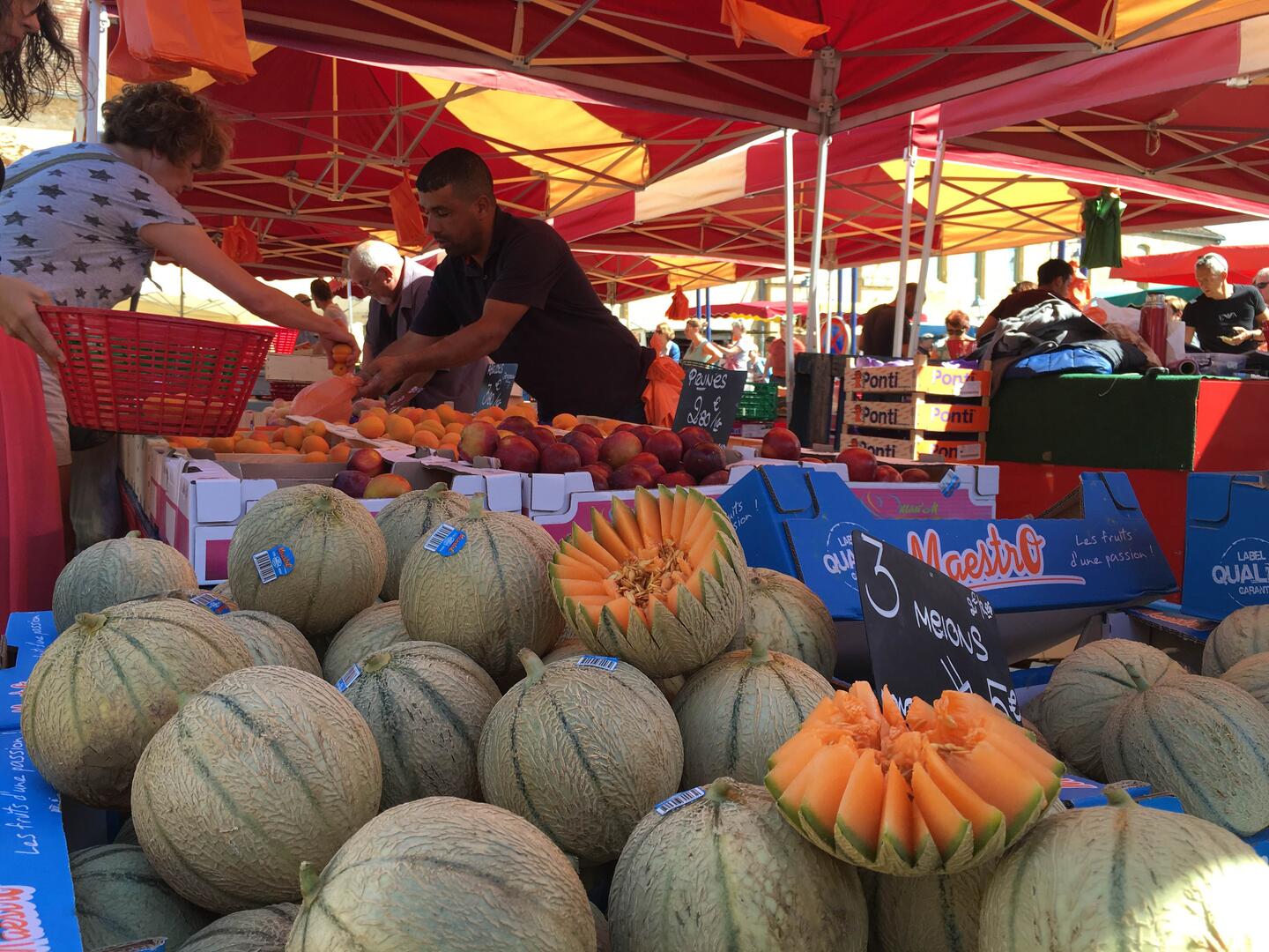 Marché de Gourdon - CM-7