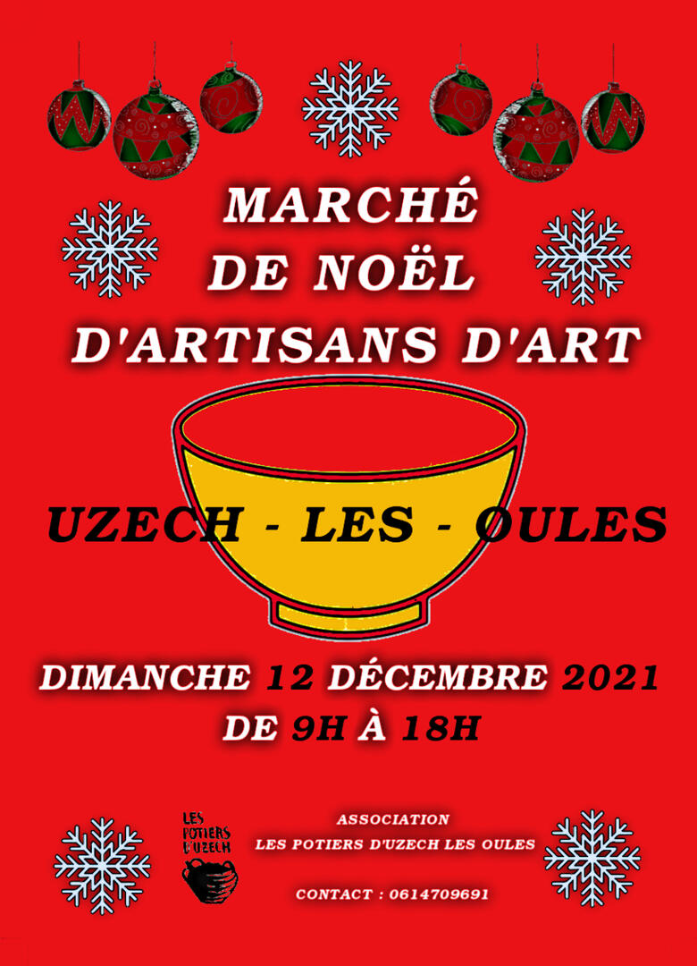 Marché de Noël des potiers d'Uzech