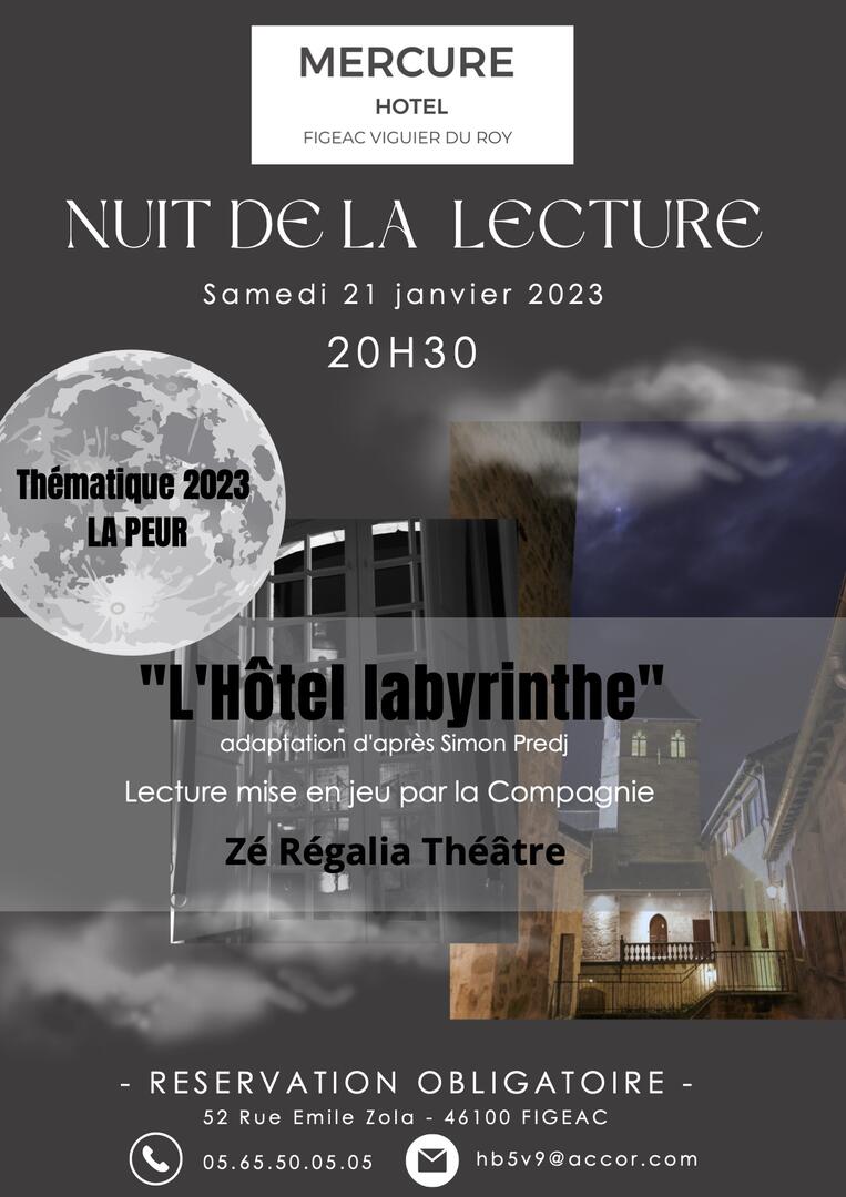 NUIT DE LA LECTURE mercure Figeac 210123