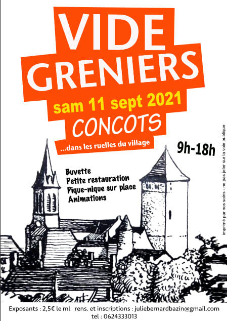 Vide-grenier Concots