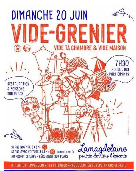 Vide greniers Lamagdelaine