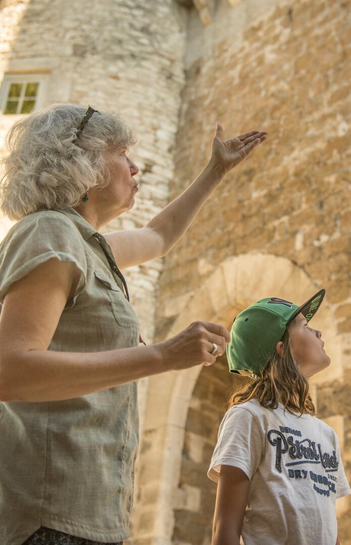 Visite ludique Les secrets des moines - Carennac ©Marc Allenbach