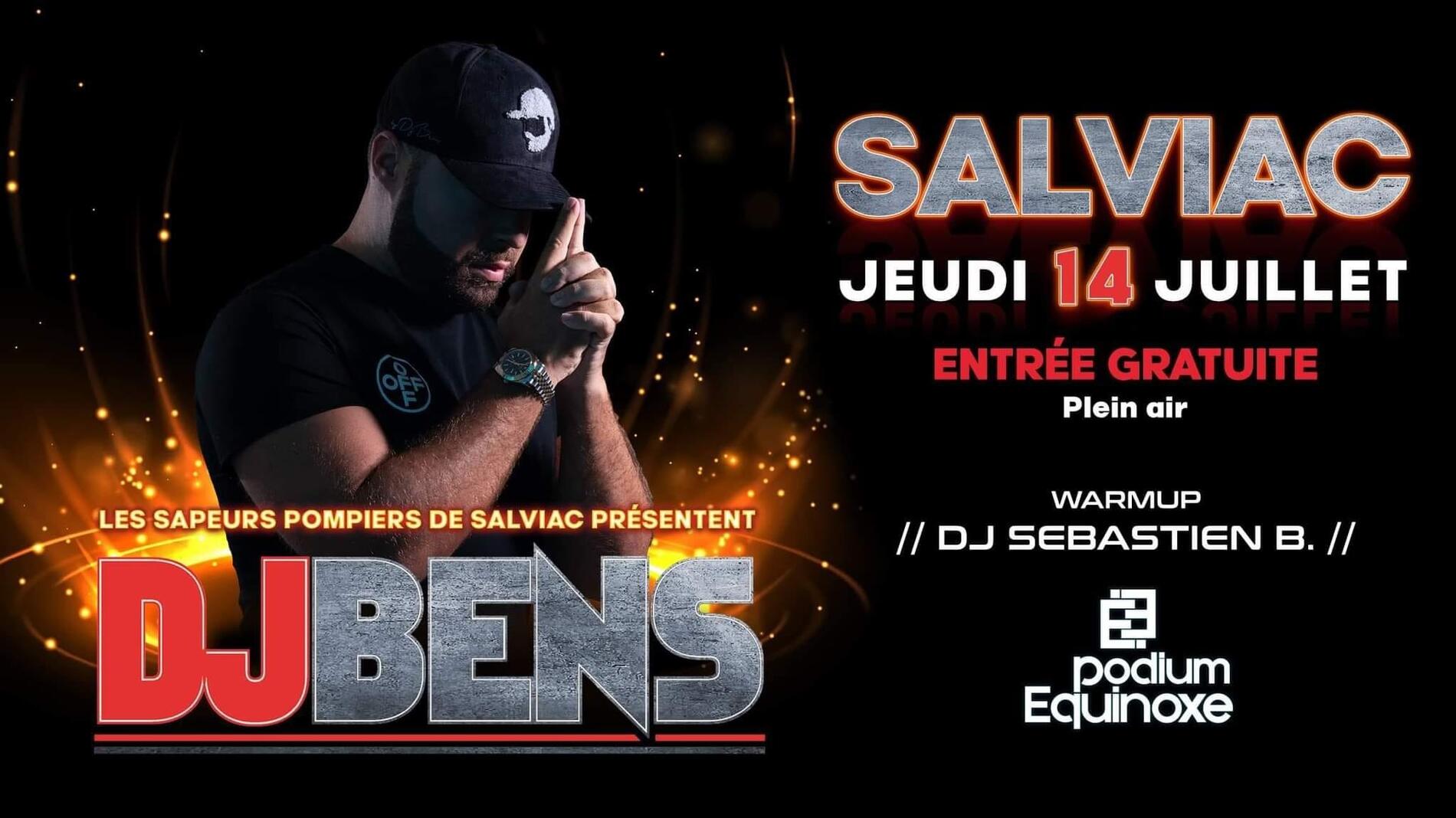 affiche 50 ans Pompiers Salviac