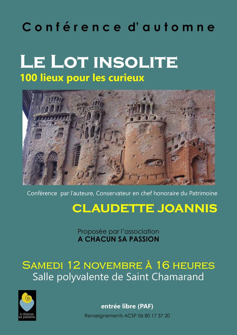 affiche COnf Automne 2022