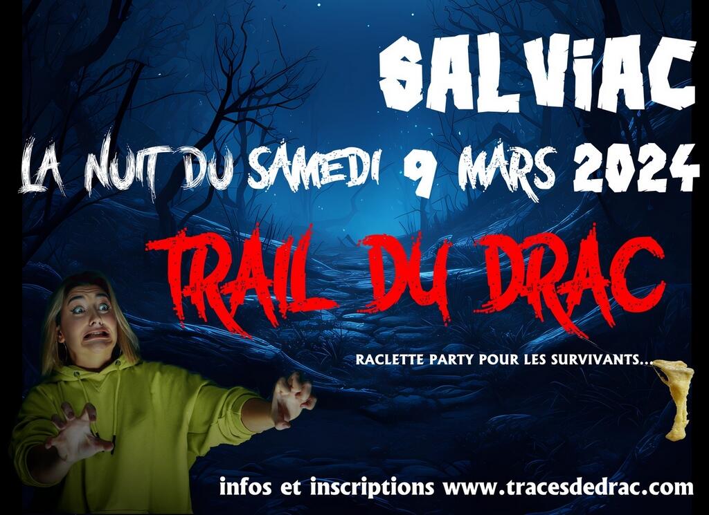 affiche Trail de Drac 2024