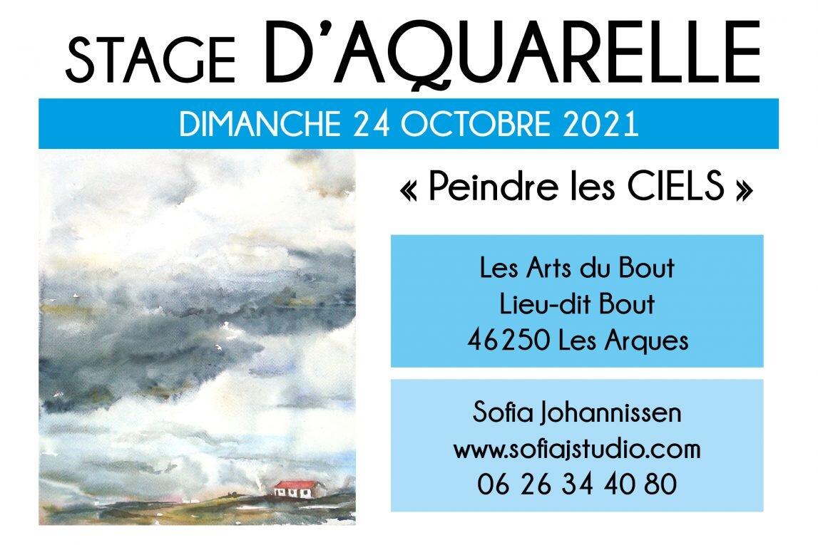 affiche stage Sofia Johannissen 24.10.21