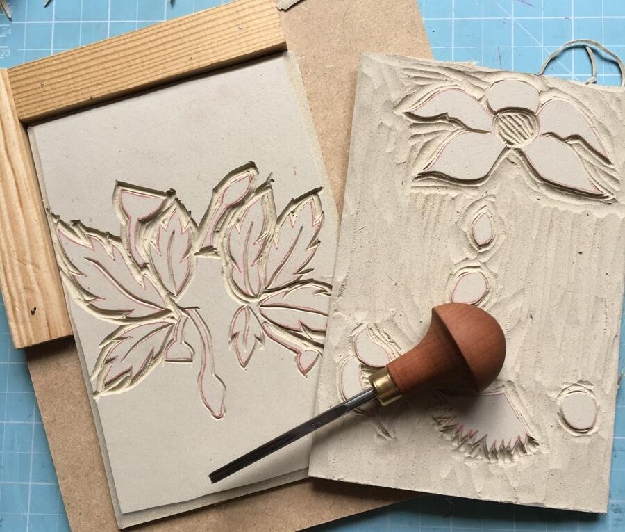 atelier linogravure@Les Ateliers des Arques