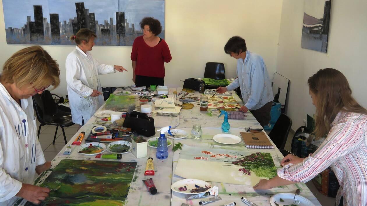 stage peinture Laurence Lavandier