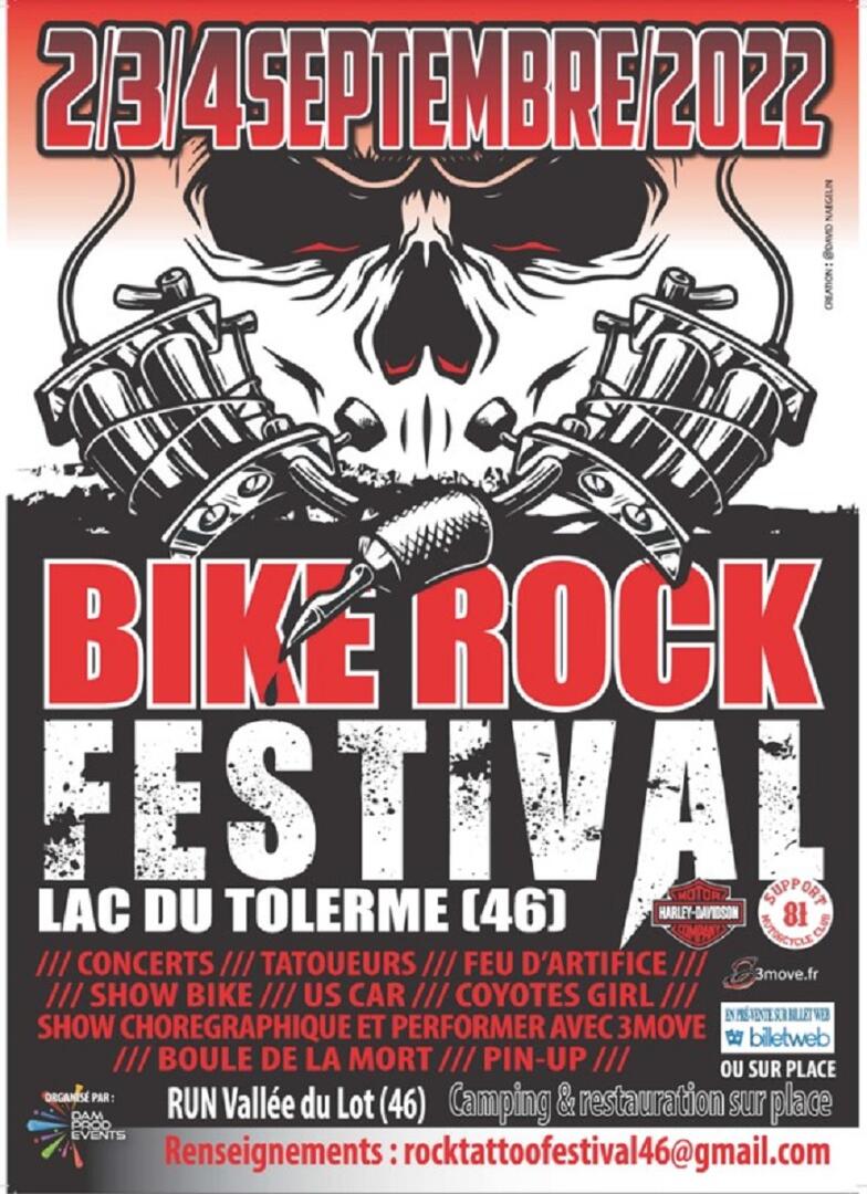 festival rock tattoo