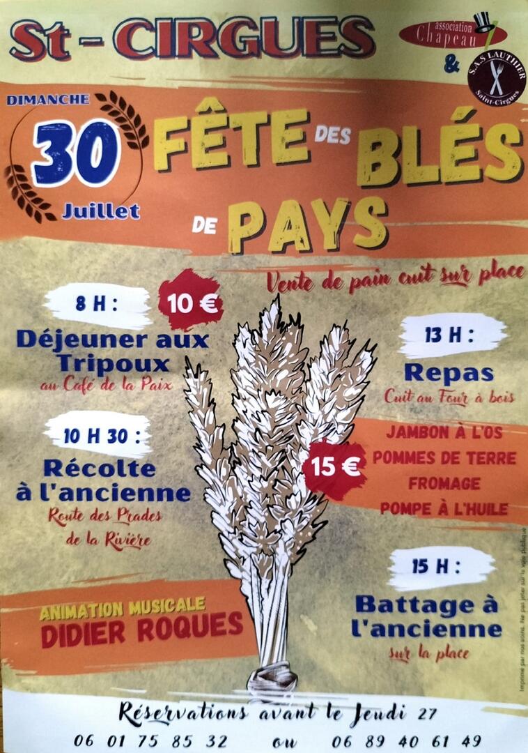 fete du blé St Cirgues