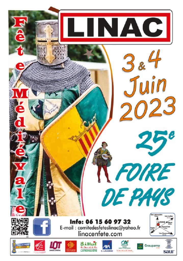 fête de Linac affiche