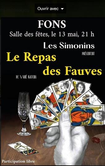 le repas des fauves