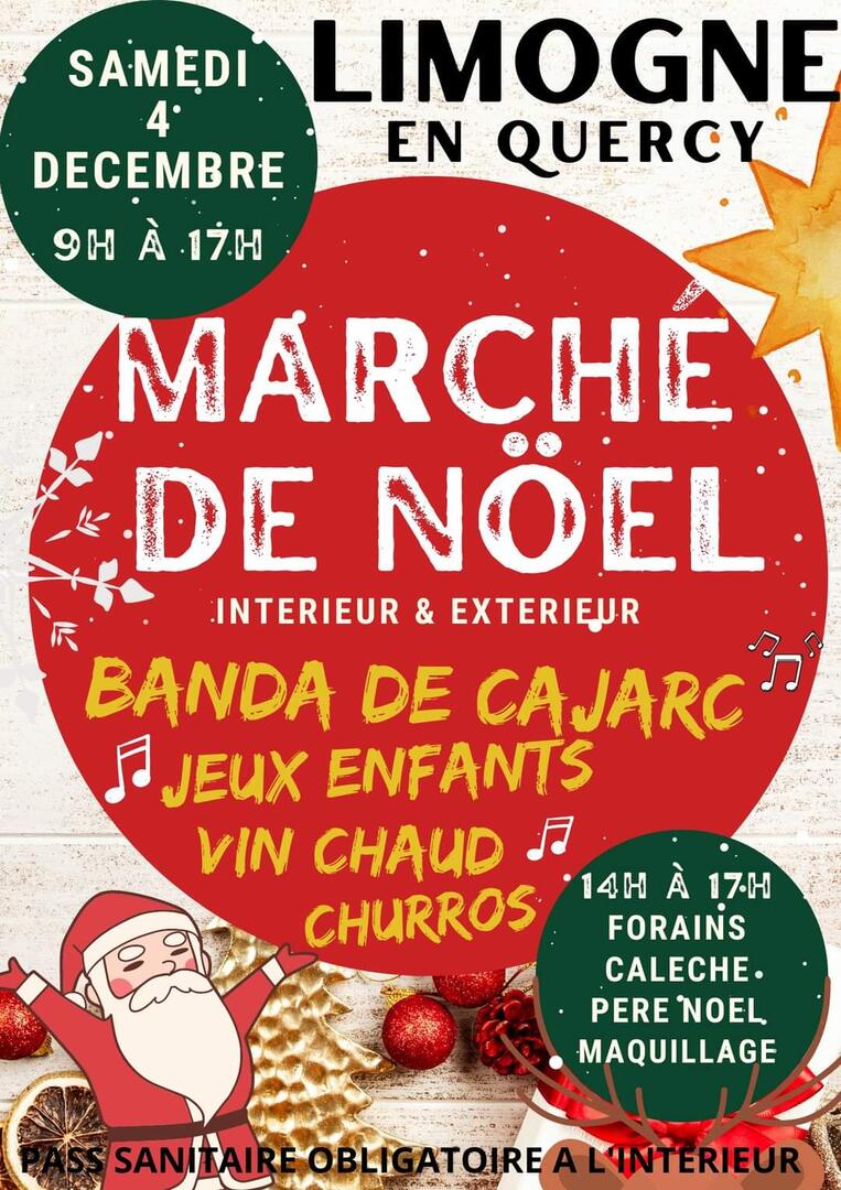 marché de noel Limogne 2021