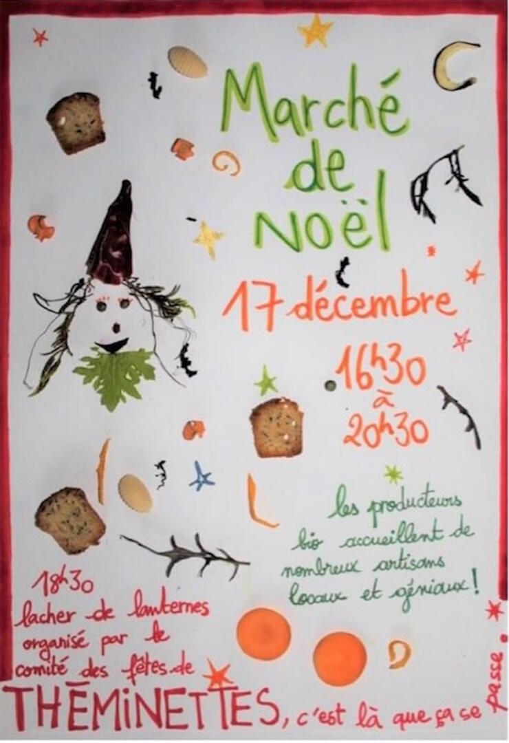 marché de noël Théminettes