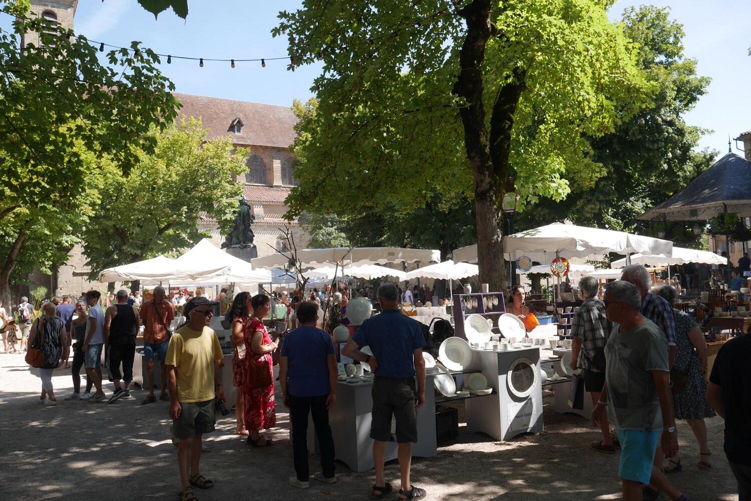 marché des potiers Figeac