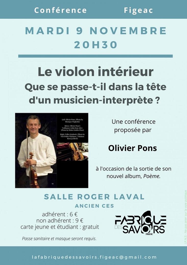 olivier Pons conférence