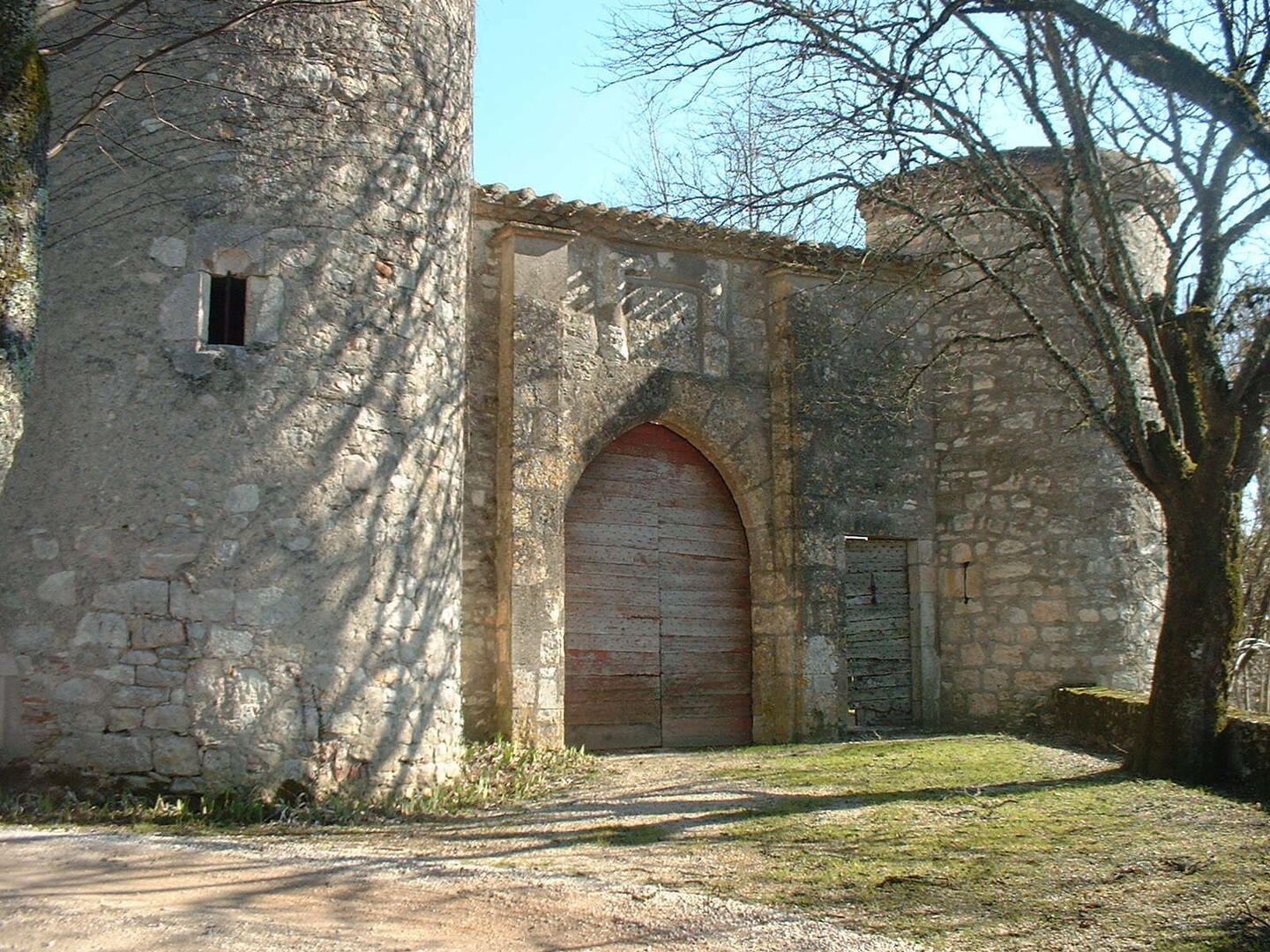 porte château de Labastide-Marnhac