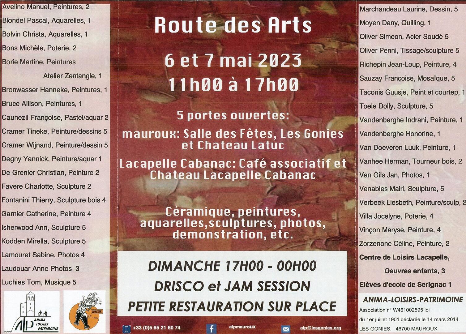 route des arts