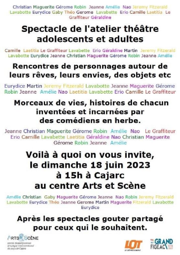 spectacle de théatre