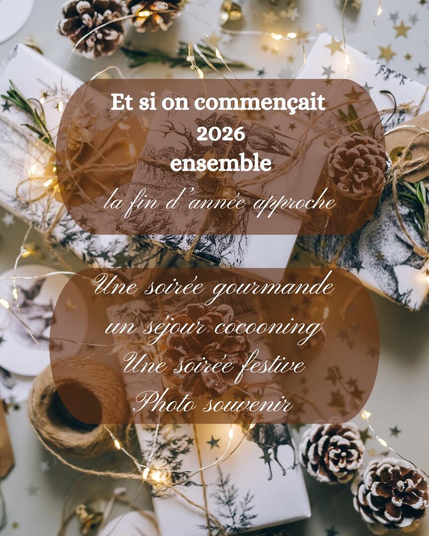 Réveillon 2025 Hôtel-Restaurant les 2 Rives