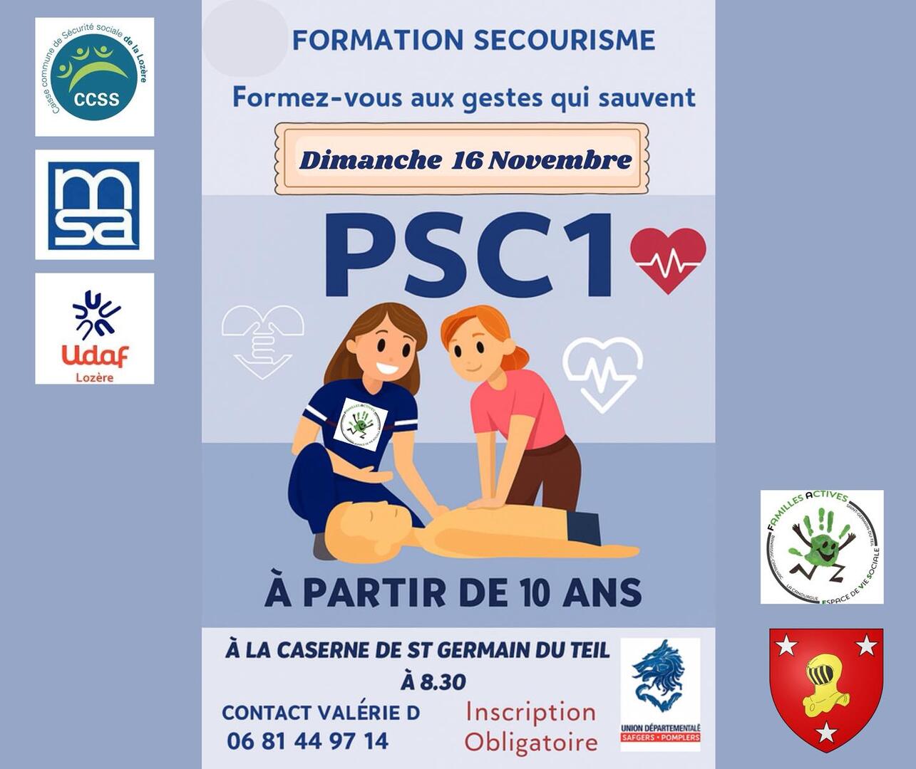 Formation de Secourisme