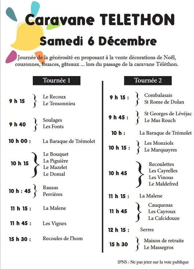 telethon caravane 1