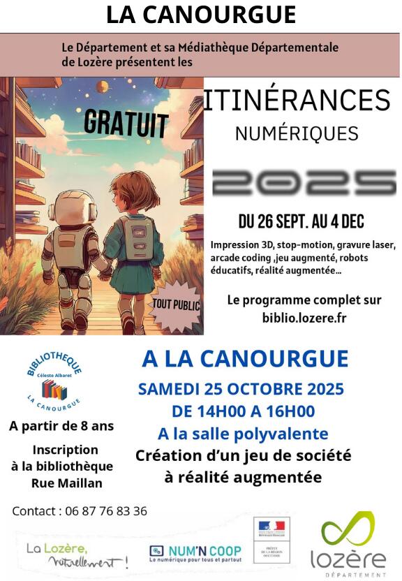 ITINERANCE NUMERIQUE LA CANOURGUE
