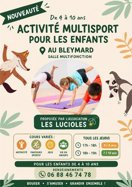 Activites enfants les lucioles