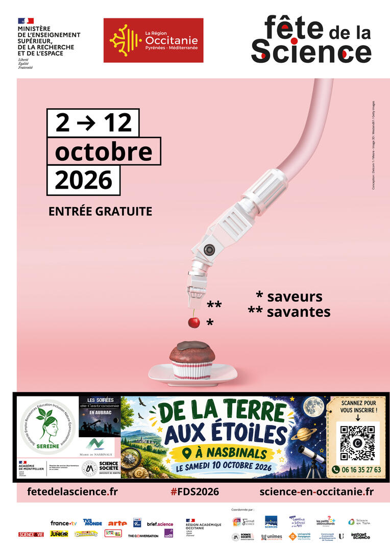 Affiche Nasbinals fête de la science