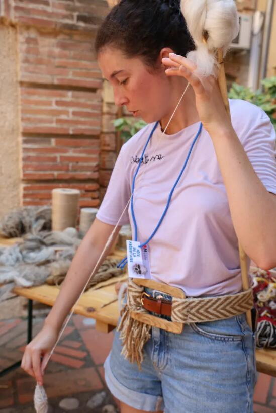 Atelier de tissage néolithique