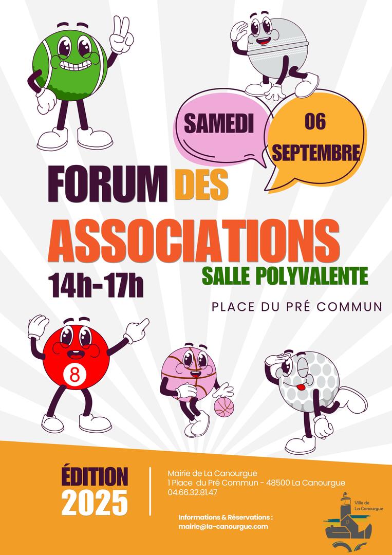 Forum des associations de La Canourgue